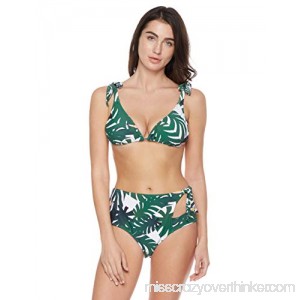 Bloom Muse Women's High Waisted Swimsuit Two Piece Bathing Suit Tie Bikini Set Triangle Swimwear Multicolor B07JGT6YWG